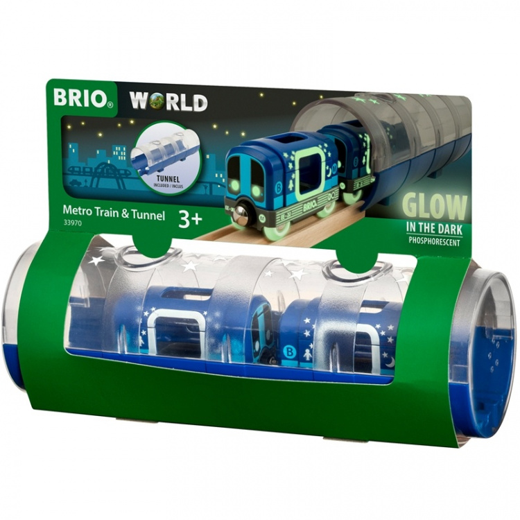Brio 33970 T-banetog og tunnel Brio 33970 T-banetog og tunnel