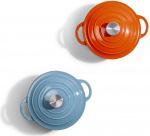 Orrefors Jernverk Gjutjärnsgryta, 2,8 liter, Orange