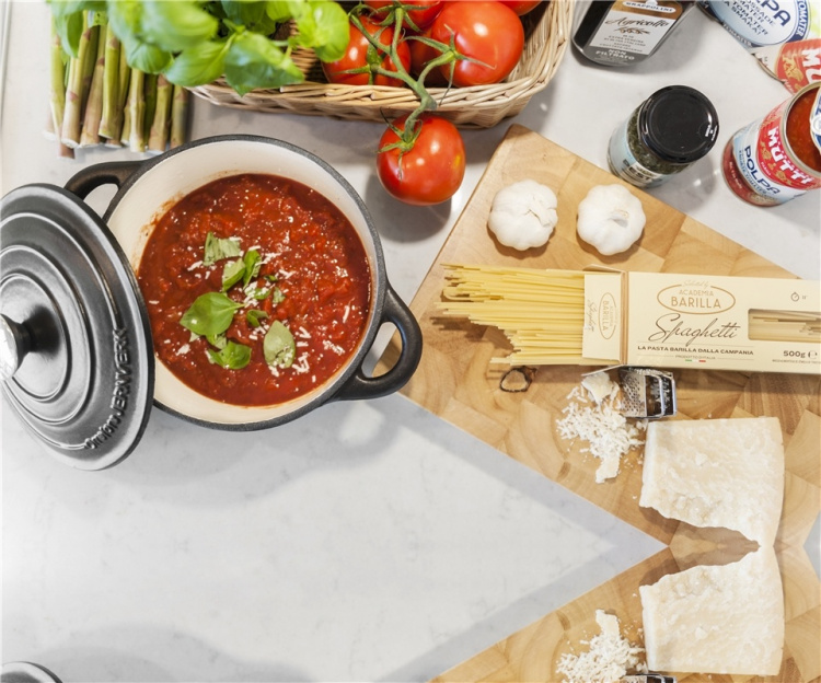 Orrefors Jernverk Gjutjärnsgryta, 2,8 liter, Orange