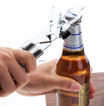 Konserv-/Flaskeåpner, Rustfritt stål