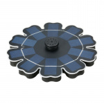 Flytende fontene drevet av solceller