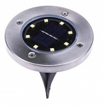 Solcelledrevet hagelampe - kjølig hvit