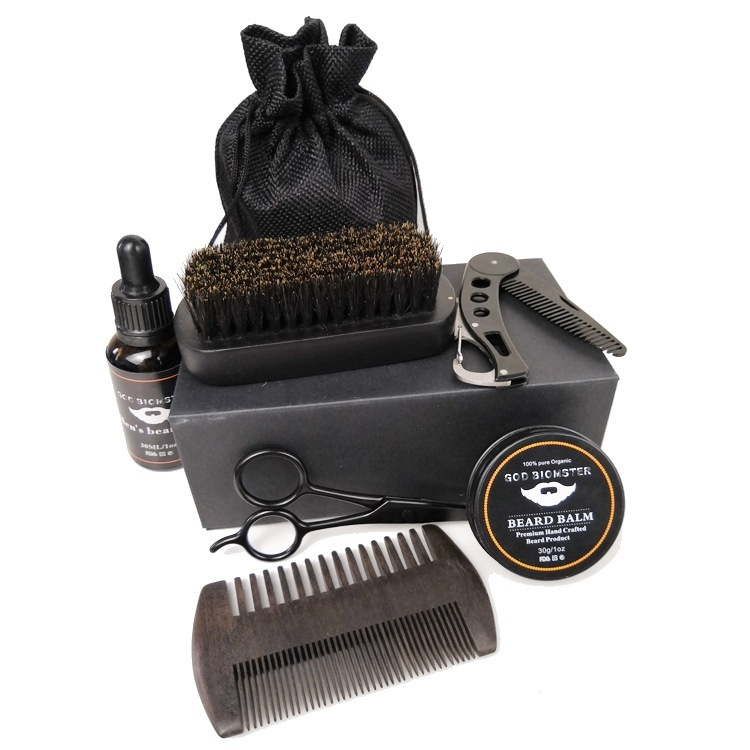 Skjeggpleiesett i 6 deler