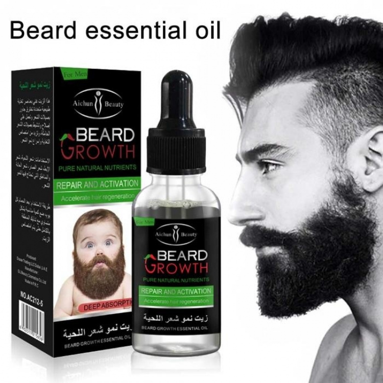 Skjeggolje, skjeggvekst 30 ml