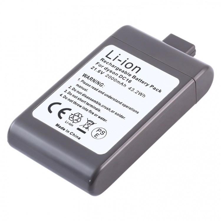 Batteri Dyson DC16 21,6V 3000 mAh 64,8 Wh