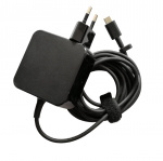 AC-adapter for HP Type-C Spectrum V5Y26AA 45W (firkantet)