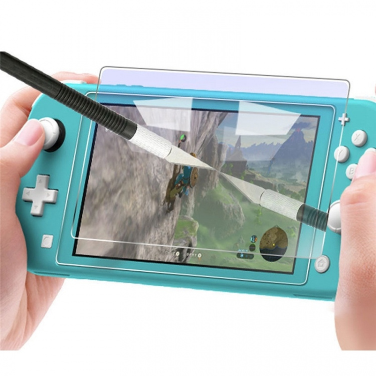 Veske med beskyttende tilbehør til Nintendo Switch Lite, svart