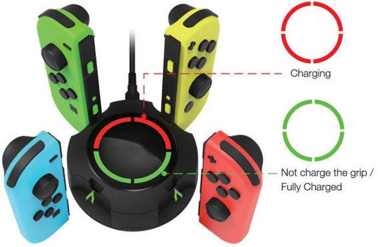 Ladestasjon for Nintendo Switch Joy-con