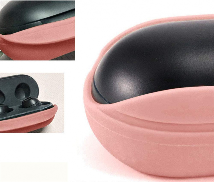 Beskyttelsesveske for Samsung Galaxy Buds (2019), Rosa Beskyttelsesveske for Samsung Galaxy Buds (2019), Rosa