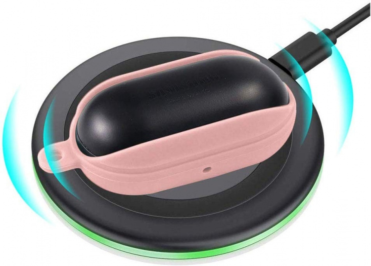 Beskyttelsesveske for Samsung Galaxy Buds (2019), Rosa Beskyttelsesveske for Samsung Galaxy Buds (2019), Rosa