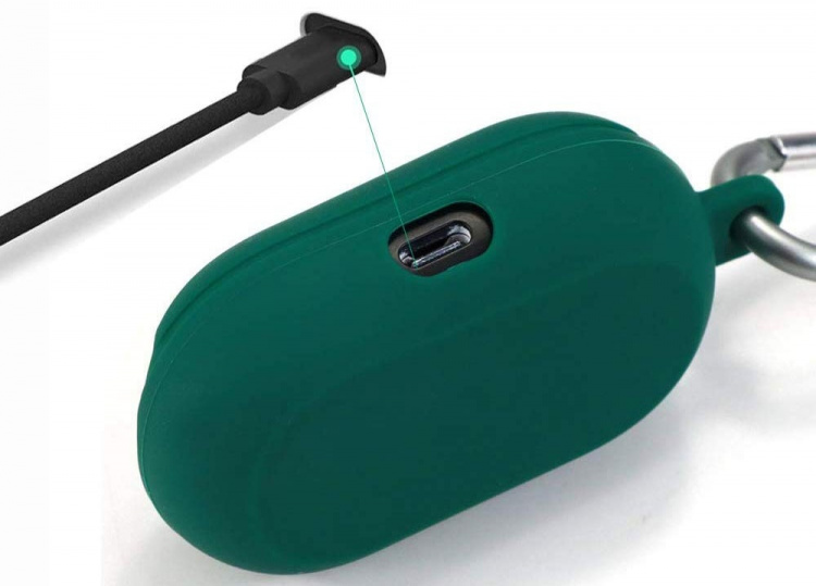 Beskyttelsesveske for Samsung Galaxy Buds (2019), Grønn