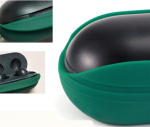 Beskyttelsesveske for Samsung Galaxy Buds (2019), Grønn