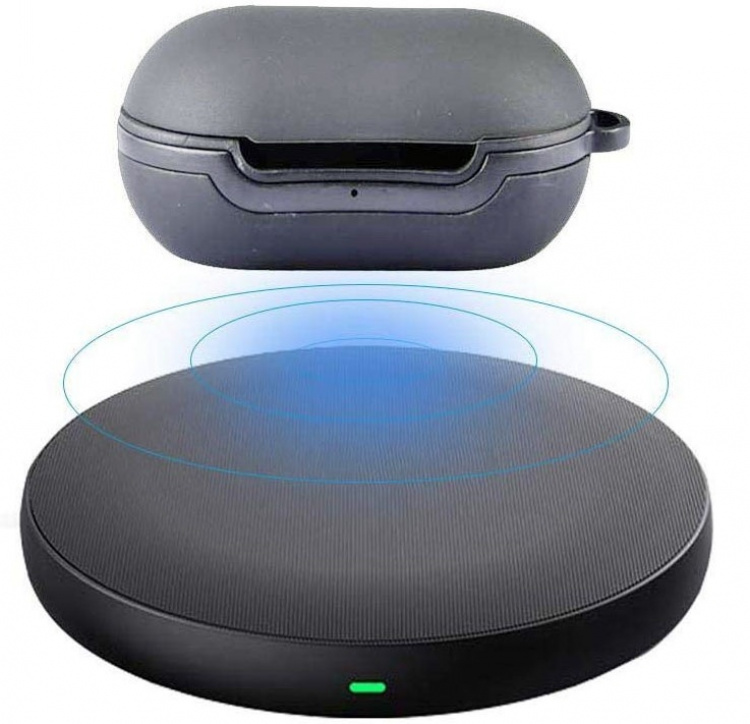 Beskyttelsesveske for Samsung Galaxy Buds, Grå Beskyttelsesveske for Samsung Galaxy Buds, Grå