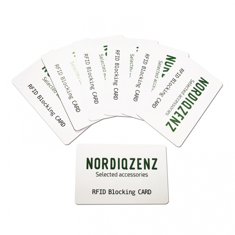 NORDIQZENZ RFID/NFC-blokkeringskort NORDIQZENZ RFID/NFC-blokkeringskort