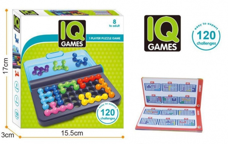 IQ Puzzles - 120 utfordringer IQ Puzzles - 120 utfordringer