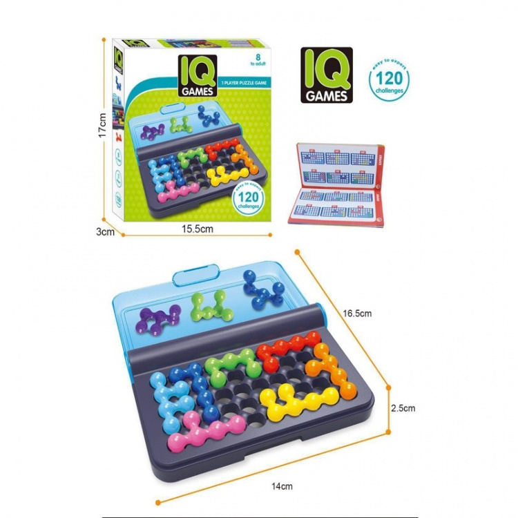 IQ Puzzles - 120 utfordringer IQ Puzzles - 120 utfordringer
