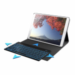 Bakgrunnsbelyst tastaturveske for iPad mini 4/5, svart