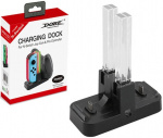 4 x Ladestasjon for Nintendo Switch og alle kontrollene