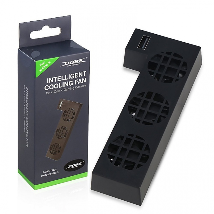 Ekstern kjølevifte for Xbox One X, svart