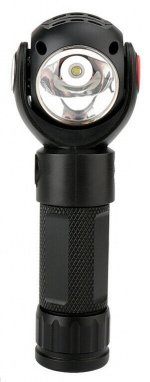 Oppladbar T6 + COB LED 360° roterende lommelykt med magnet Oppladbar T6 + COB LED 360° roterende lommelykt med magnet