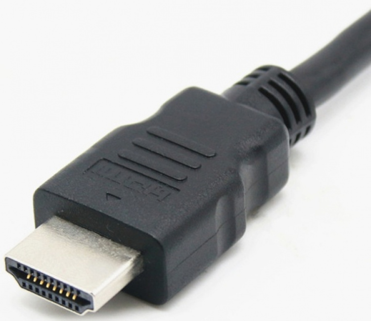 NORDIQZENZ HDMI-kabel, High-Speed Premium, 4K, HDMI 2.0, 5m, Svart