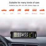 Solcelledrevet dekktrykkovervåker Solcelledrevet dekktrykkovervåker