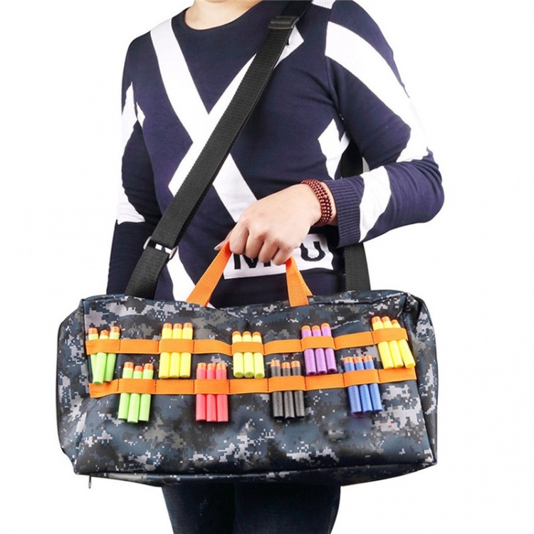 Oppbevaringsveske til Nerf med kamuflasjemønster