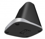 Plassbesparende pennestativ med trådløs Qi-lading