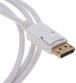 NORDIQZENZ Displayport til mini Displayport-kabel, 1,8 m, hvit