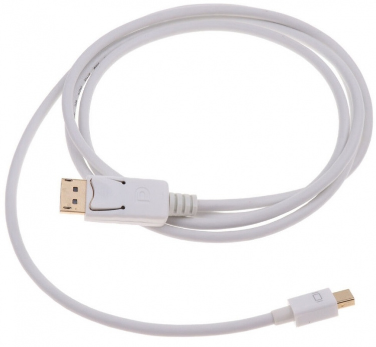 NORDIQZENZ Displayport til Mini Displayport kabel, Hvit, 2m