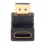 NORDIQZENZ Adapter HDMI hunn til vinklet HDMI hann