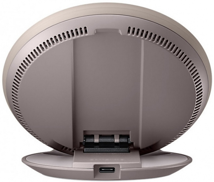 Trådløs Qi-ladestasjon, Hurtiglading, Gull Trådløs Qi-ladestasjon, Hurtiglading, Gull