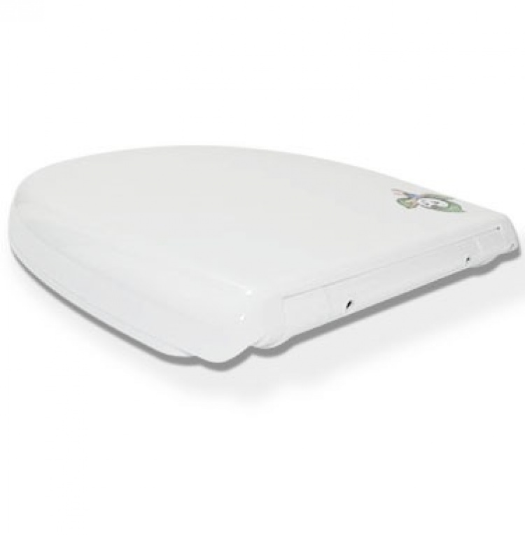 Toalettsete - for god komfort og hygiene, Hvit Toalettsete - for god komfort og hygiene, Hvit