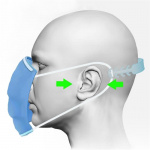 5-pakningsspenne for munnbeskyttelse/ansiktsmaske/beskyttelsesmaske 5-pakningsspenne for munnbeskyttelse/ansiktsmaske/beskyttelsesmaske