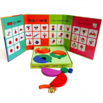 Kreativt puslespill med sirkler Kreativt puslespill med sirkler