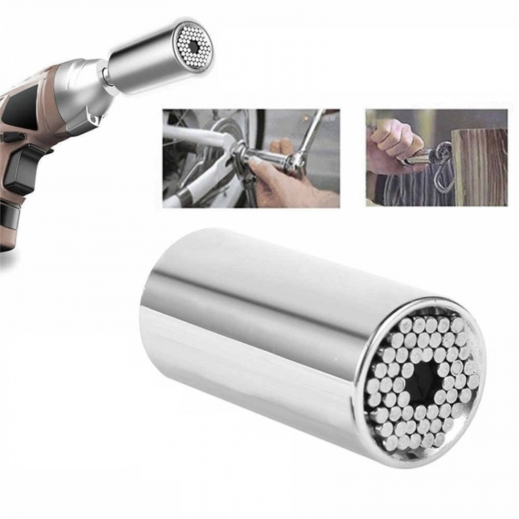 Supersmart multihylse med grepområde 7-19mm