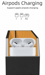 Oppbevaringsboks for bil med trådløs lading