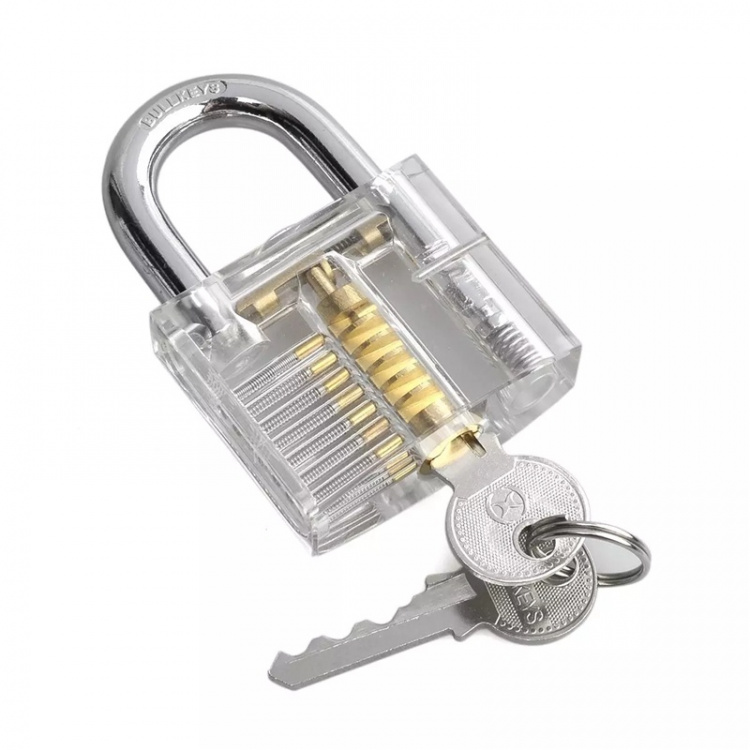 15 delars dyrkset med transparent lås