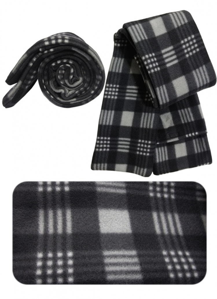 Batteridrevet varmeskjerf, Grå Batteridrevet varmeskjerf, Grå