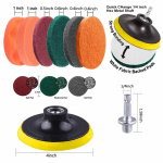 Rengjøringsbørster til drill/skrutrekker, 22 deler