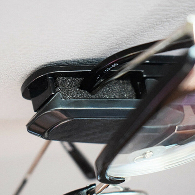 Klips for solbriller til bil, Svart