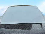 Snø- og solskjerming for bilen 2,1 x 2,4 x 1,4 m