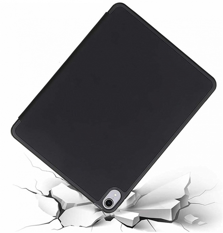 Beskyttelsesetui i PU for iPad Air 4 2020, Svart Beskyttelsesetui i PU for iPad Air 4 2020, Svart