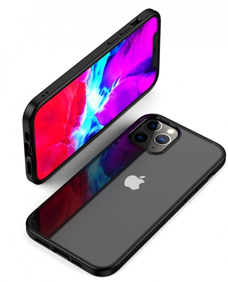 Elegant mobilskal til iPhone 12 mini, Svart Elegant mobilskal til iPhone 12 mini, Svart