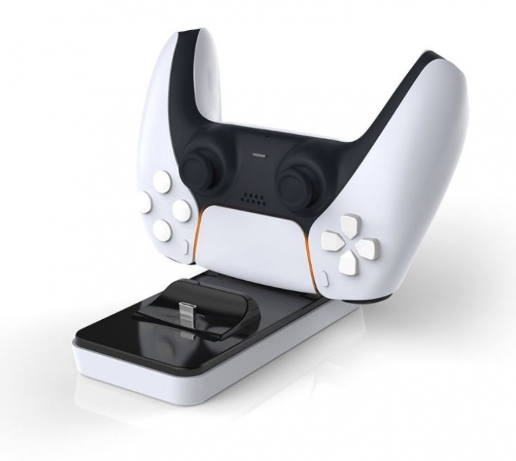 Dobe Dobbel Lade stasjon for 2 PS5 DualSense kontrollere Dobe Dobbel Lade stasjon for 2 PS5 DualSense kontrollere