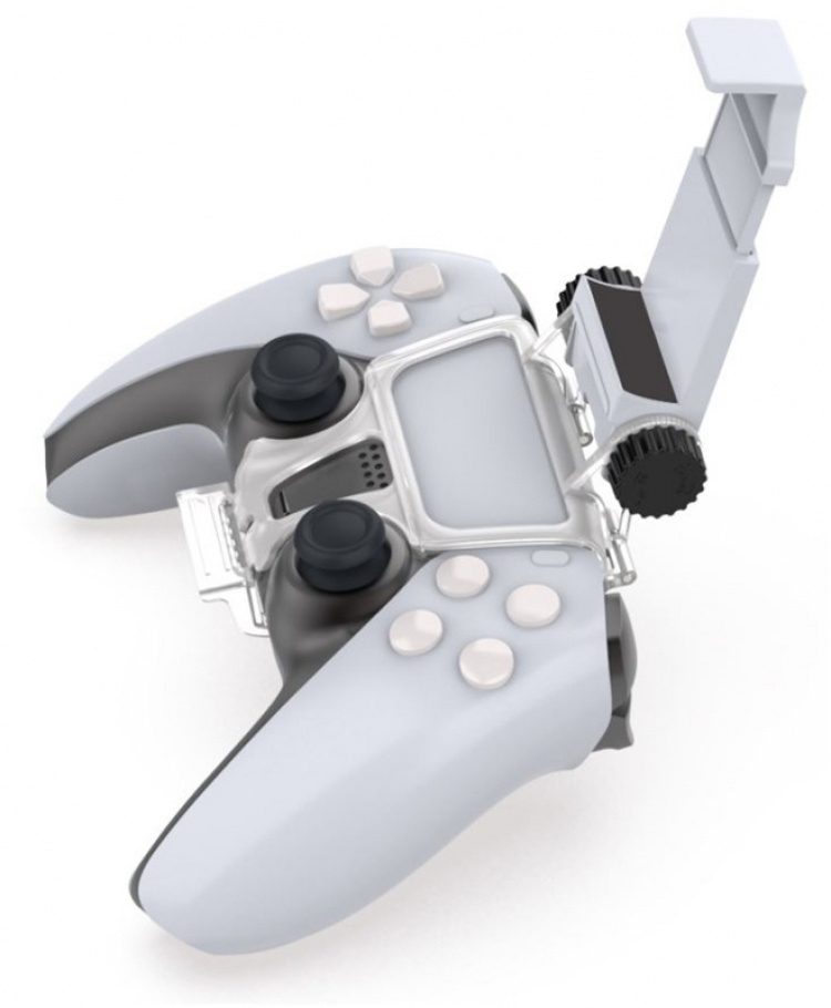 Dobe mobilholder for PS5-kontroll, hvit Dobe mobilholder for PS5-kontroll, hvit