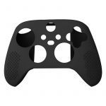 Silikongrep for Xbox Series X/S håndkontroll, Svart Silikongrep for Xbox Series X/S håndkontroll, Svart