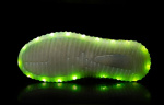 LED Sneakers med snøring strl 29, Svarte LED Sneakers med snøring strl 29, Svarte