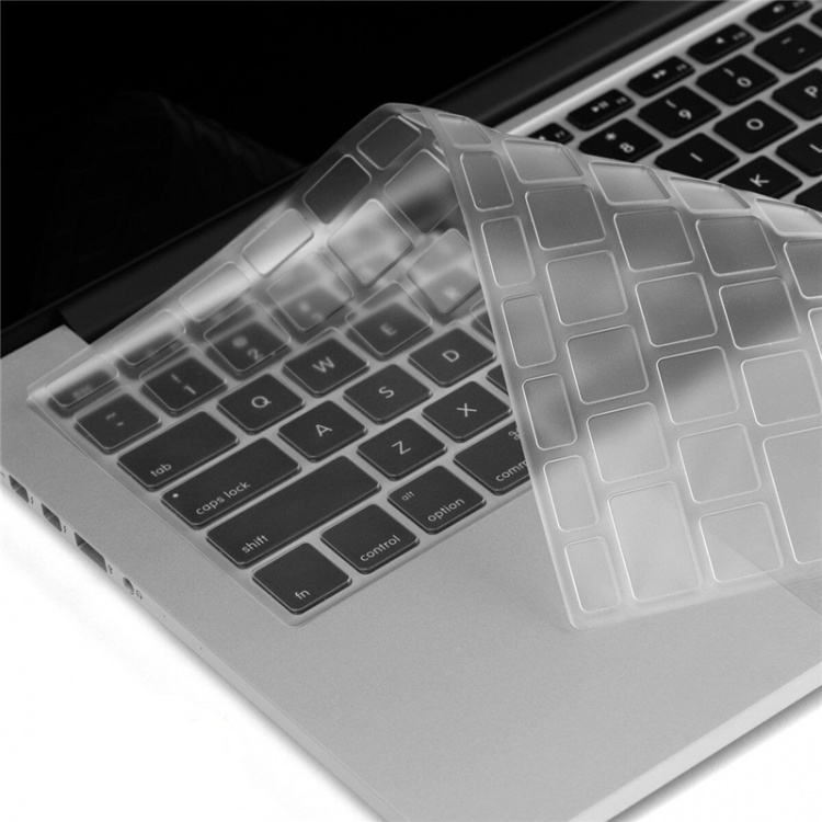 Silikondeksel for tastatur, MacBook Pro 13.3, Transparent