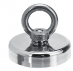 Neodymmagnet 75kg D5, tau og hansker